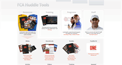 Desktop Screenshot of fcahuddletools.com